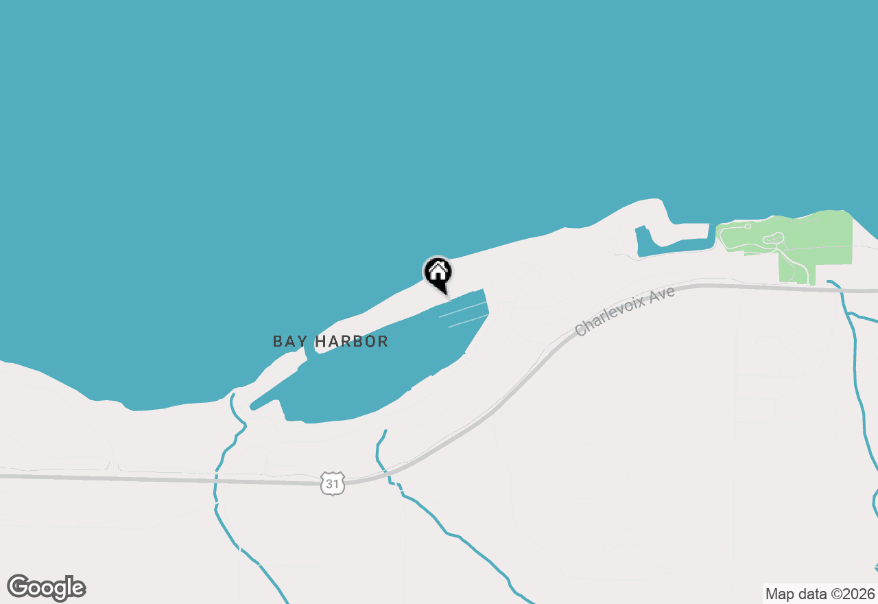 Map of 4050 Peninsula Drive, Bay Harbor, MI 49770