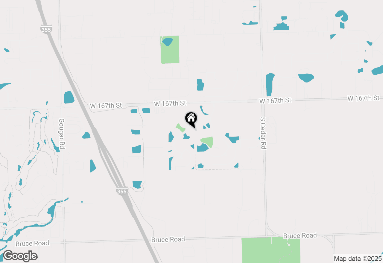 Map of 16847 Ivy Lane #16847, Lockport, IL 60441