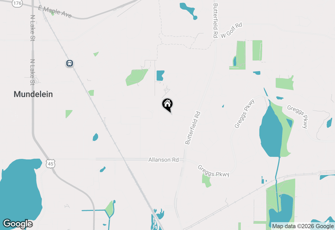 Map of 41 Bedford Road, Mundelein, IL 60060