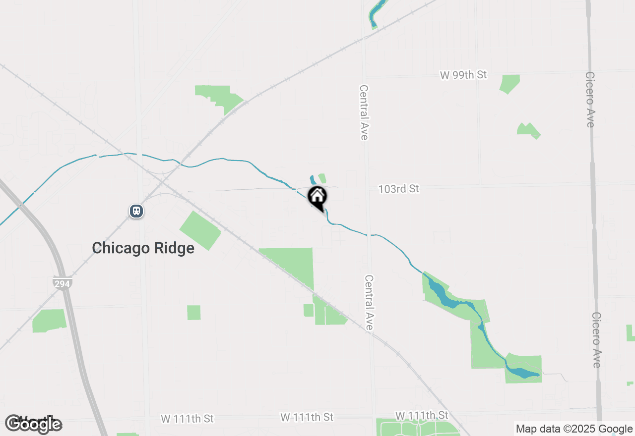 Map of 10355 Menard Avenue #216, Oak Lawn, IL 60453