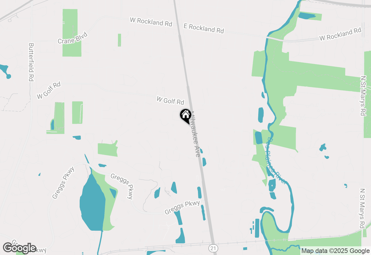 Map of 1121 S Milwaukee Avenue, Libertyville, IL 60048