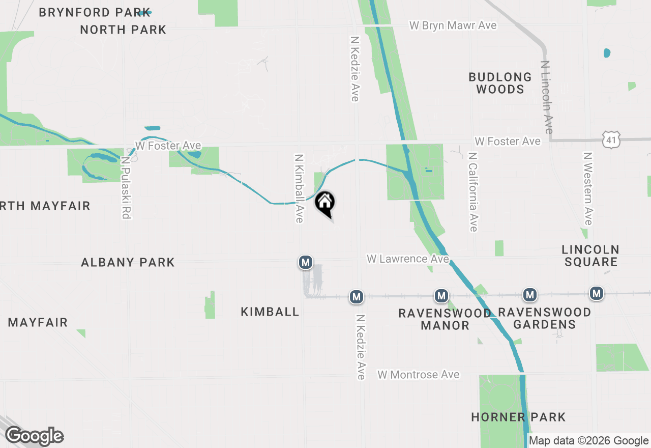 Map of 4910 N Spaulding Avenue #1E, Chicago, IL 60625