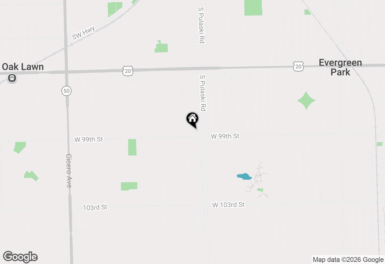 Map of 4035 Fitzjames Walk, Oak Lawn, IL 60453