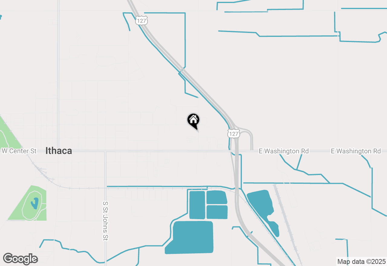 Map of 145 Industrial Pkwy Parkway, Ithaca, MI 48847