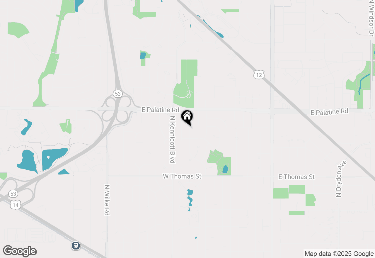 Map of 1730 N Ridge Avenue, Arlington Heights, IL 60004