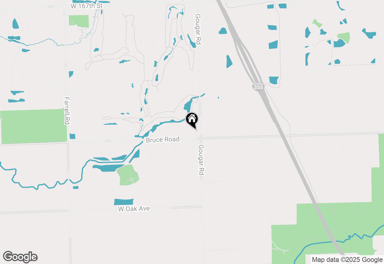 Map of 16024 Tiger Drive, Lockport, IL 60441