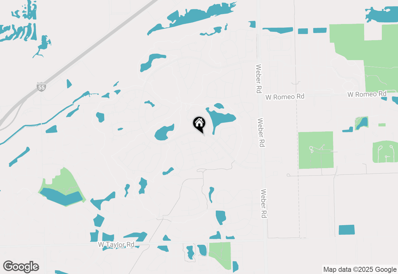 Map of 13705 S Redbud Drive, Plainfield, IL 60544