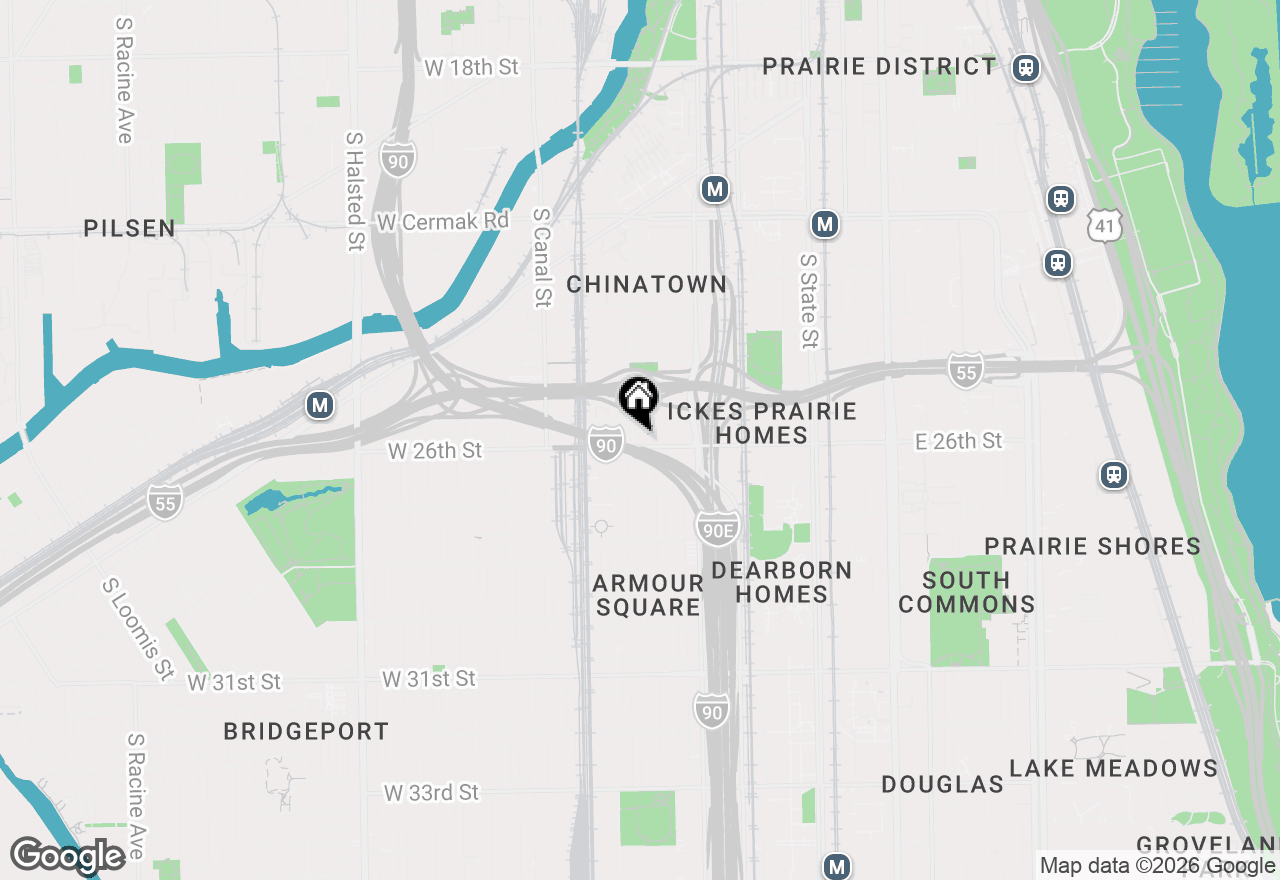 Map of 262 W 26th Street #2F, Chicago, IL 60616