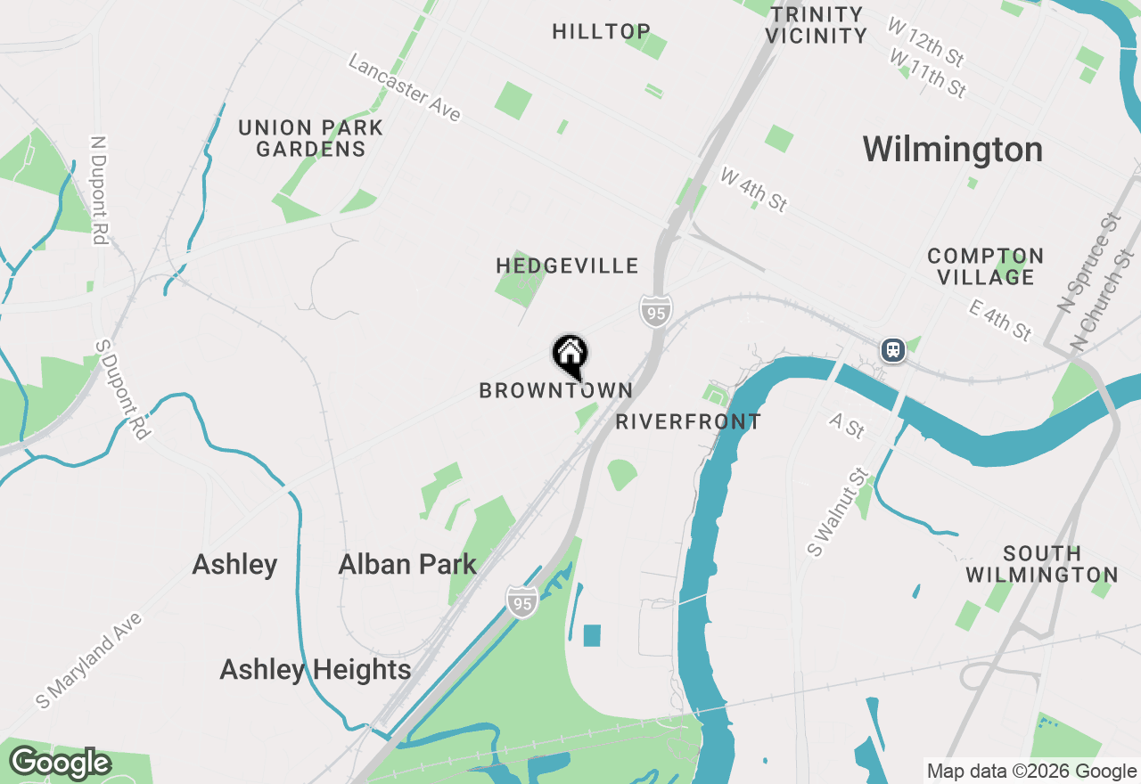 Map of 125 Stroud Street, Wilmington, DE 19805