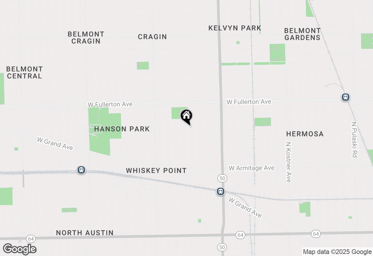 Map of 2226 N Lavergne Avenue, Chicago, IL 60639