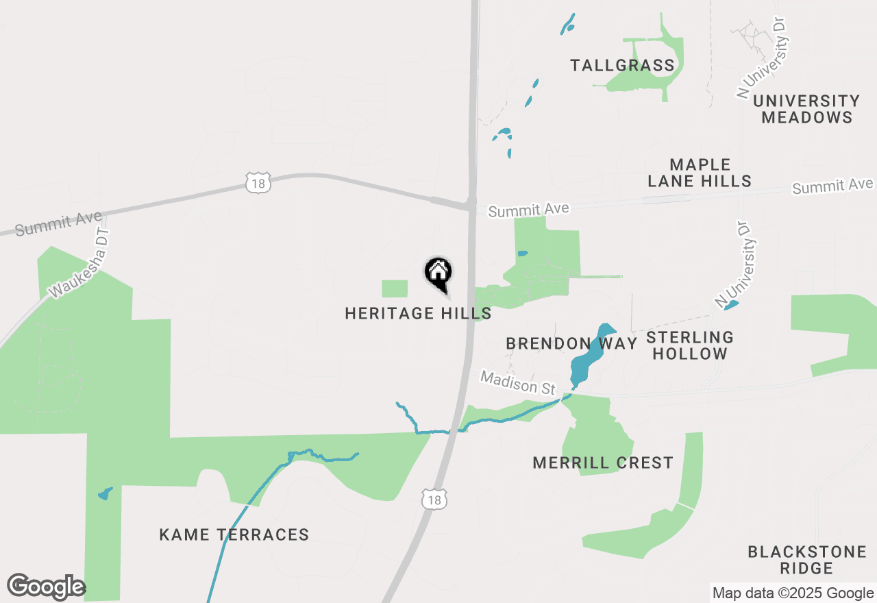 Map of 220 Howell Ave, Waukesha, WI 53188