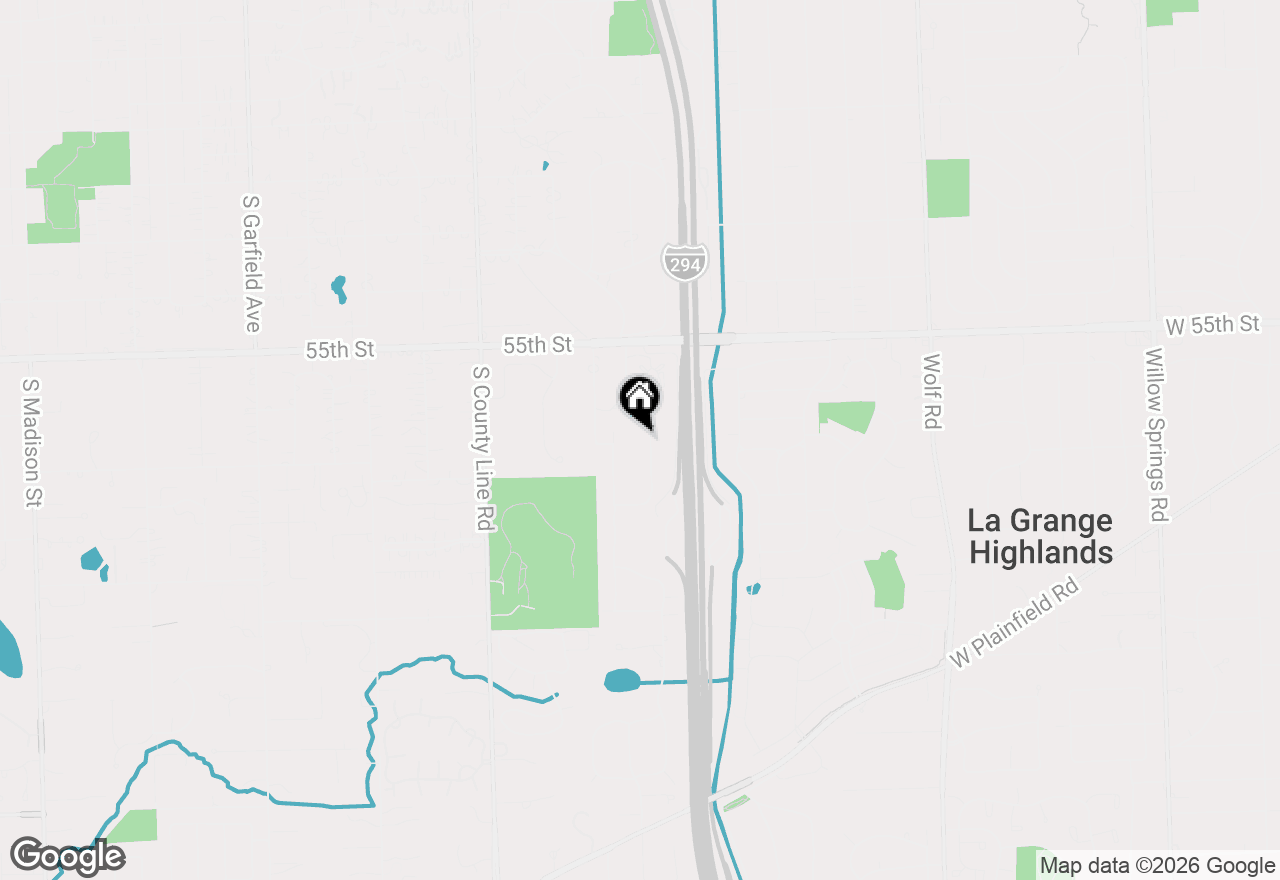 Map of 1116 Woodview Road, Burr Ridge, IL 60527