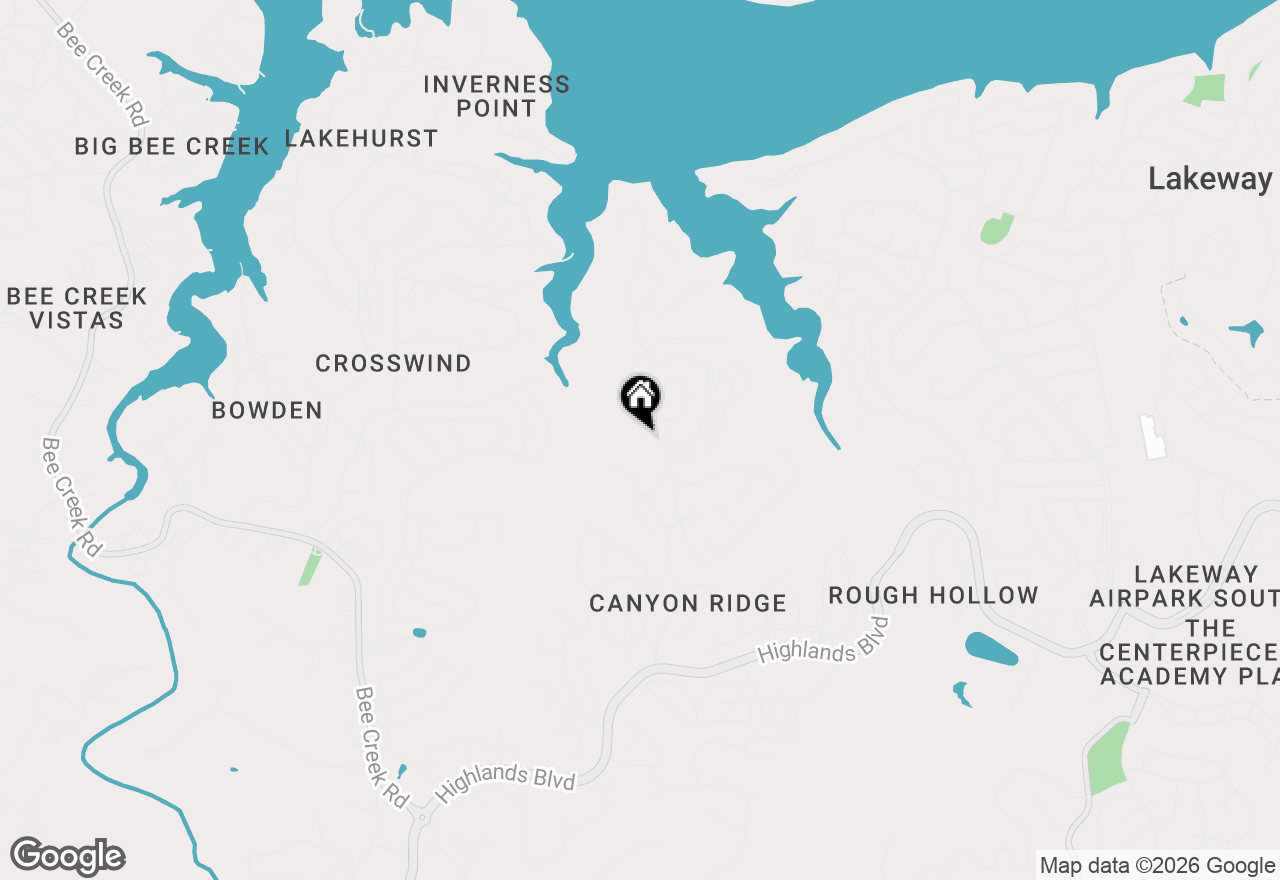 Map of 494 Primo Fiore Ter, Austin, TX 78738