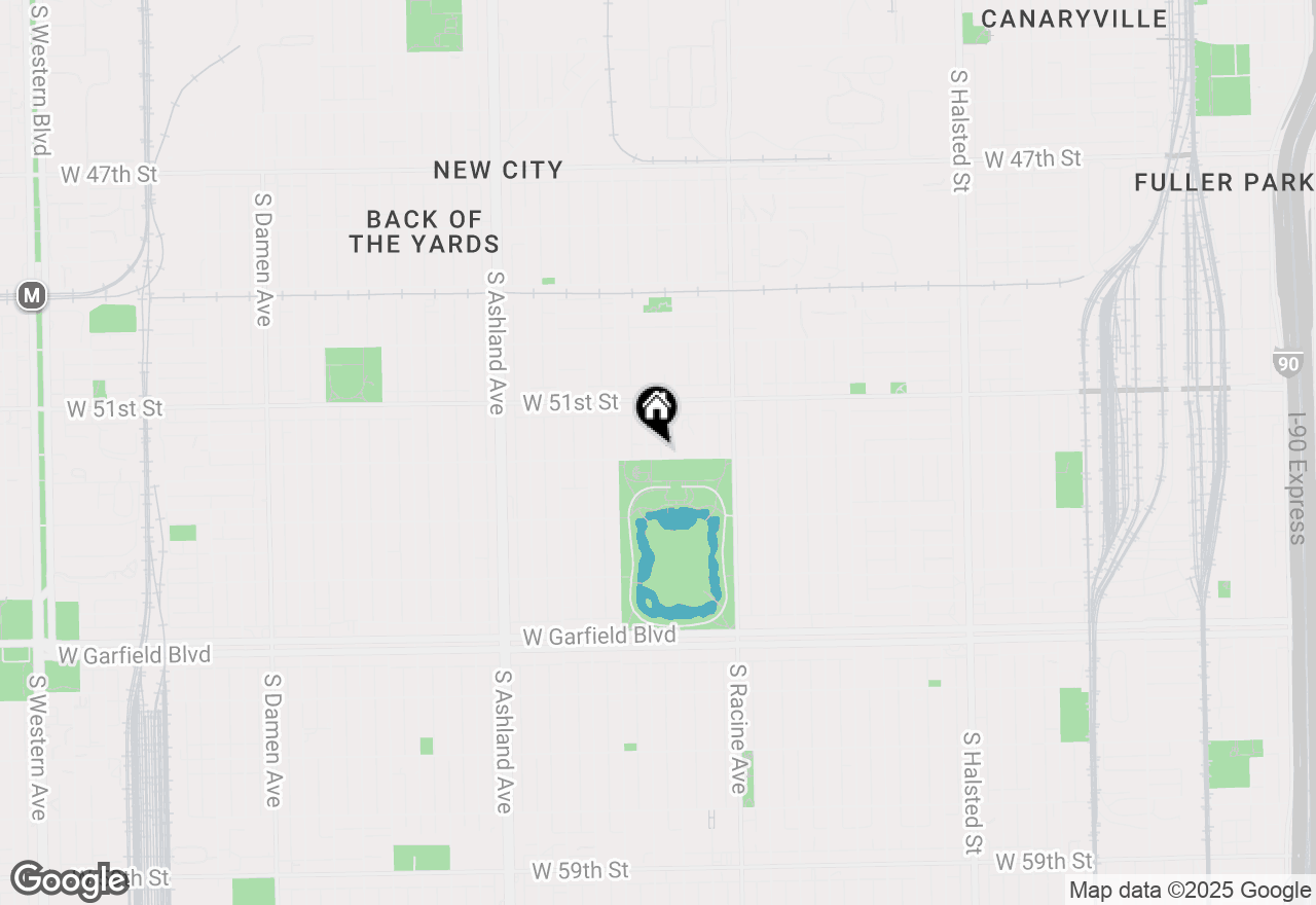 Map of 1316 W 52nd Street, Chicago, IL 60609