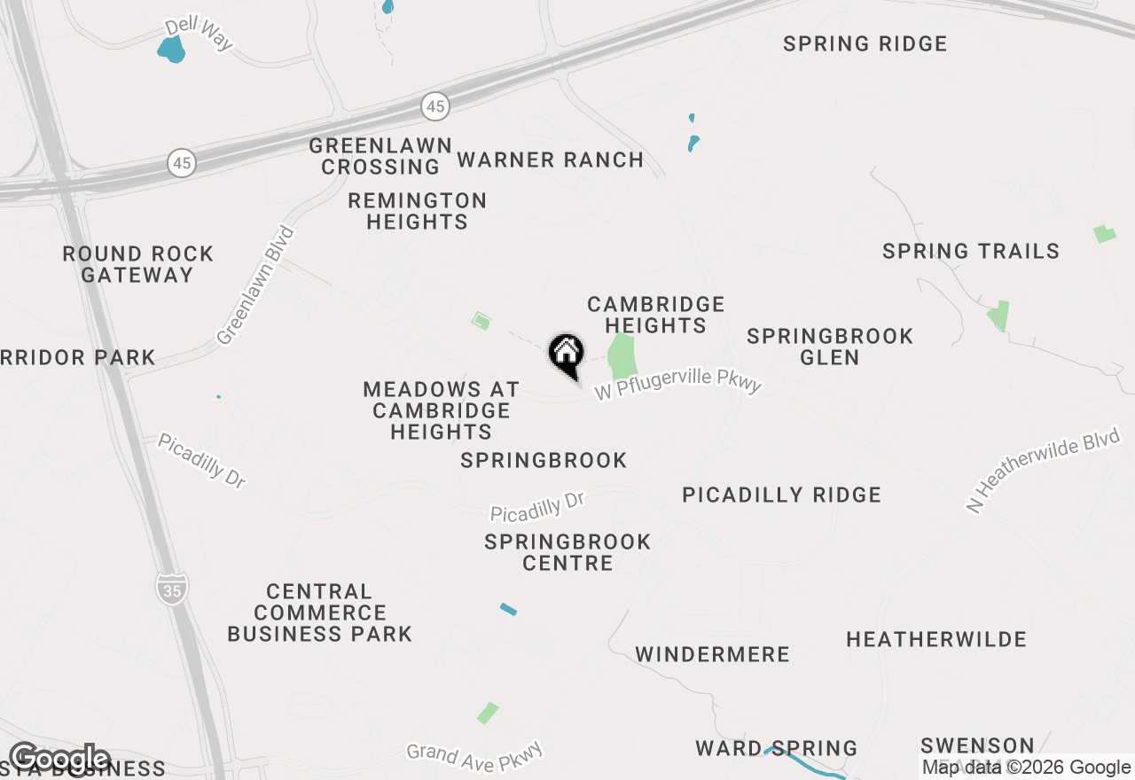 Map of 1628 W Pflugerville Pkwy, Round Rock, TX 78664