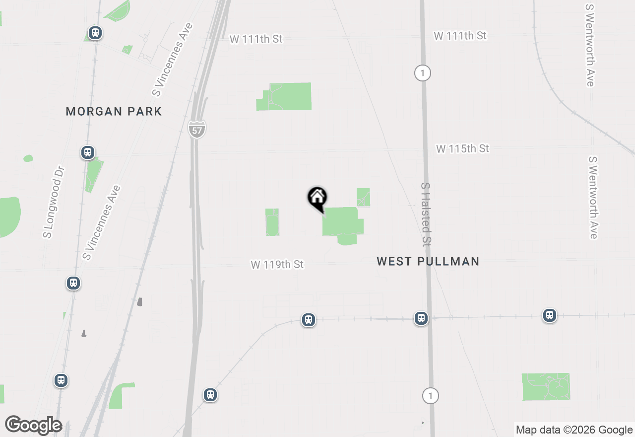 Map of 11723 S Racine Avenue, Chicago, IL 60643