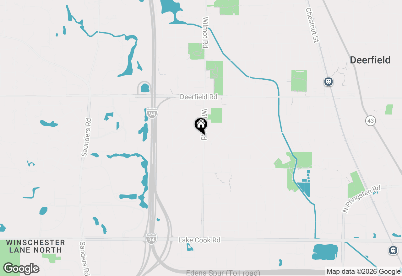 Map of 570 Wilmot Road, Deerfield, IL 60015
