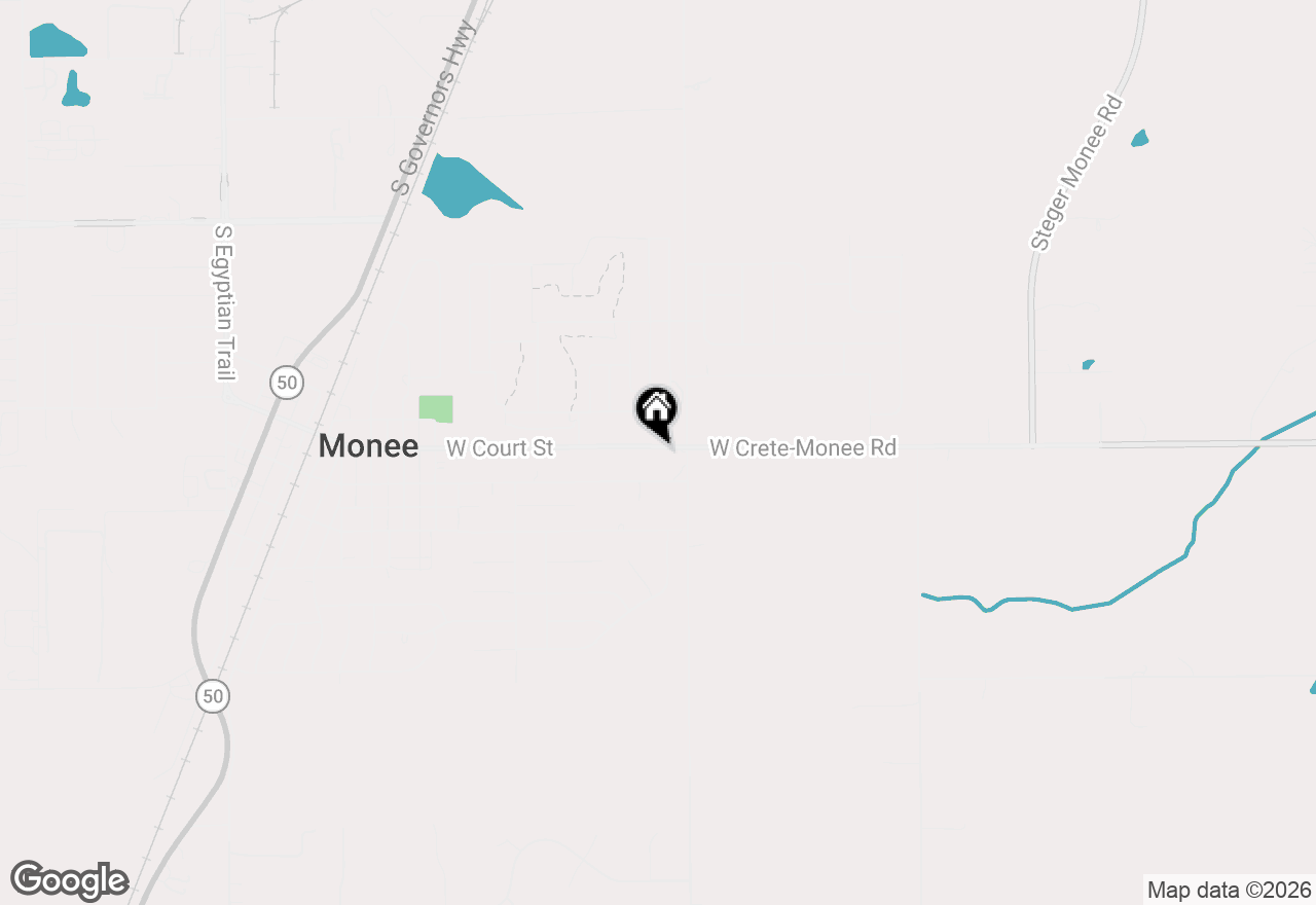 Map of 4829 W Court Street, Monee, IL 60449