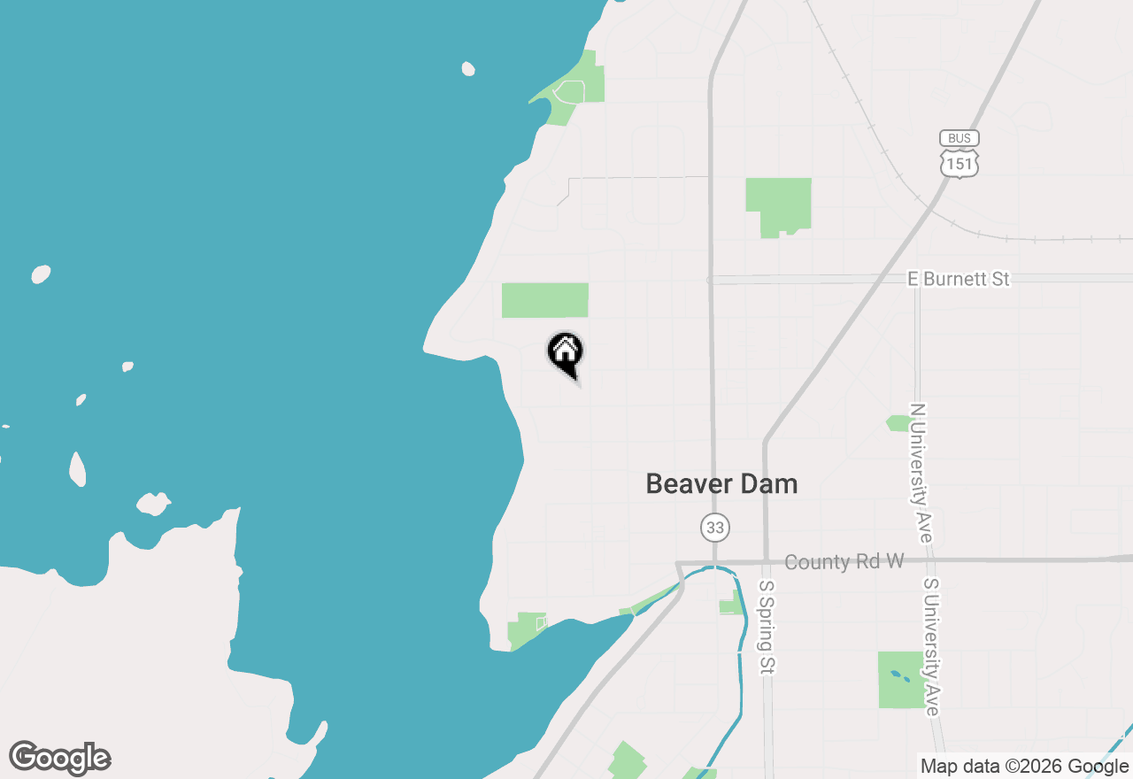 Map of 609 Greenfield Avenue, Beaver Dam, WI 53916