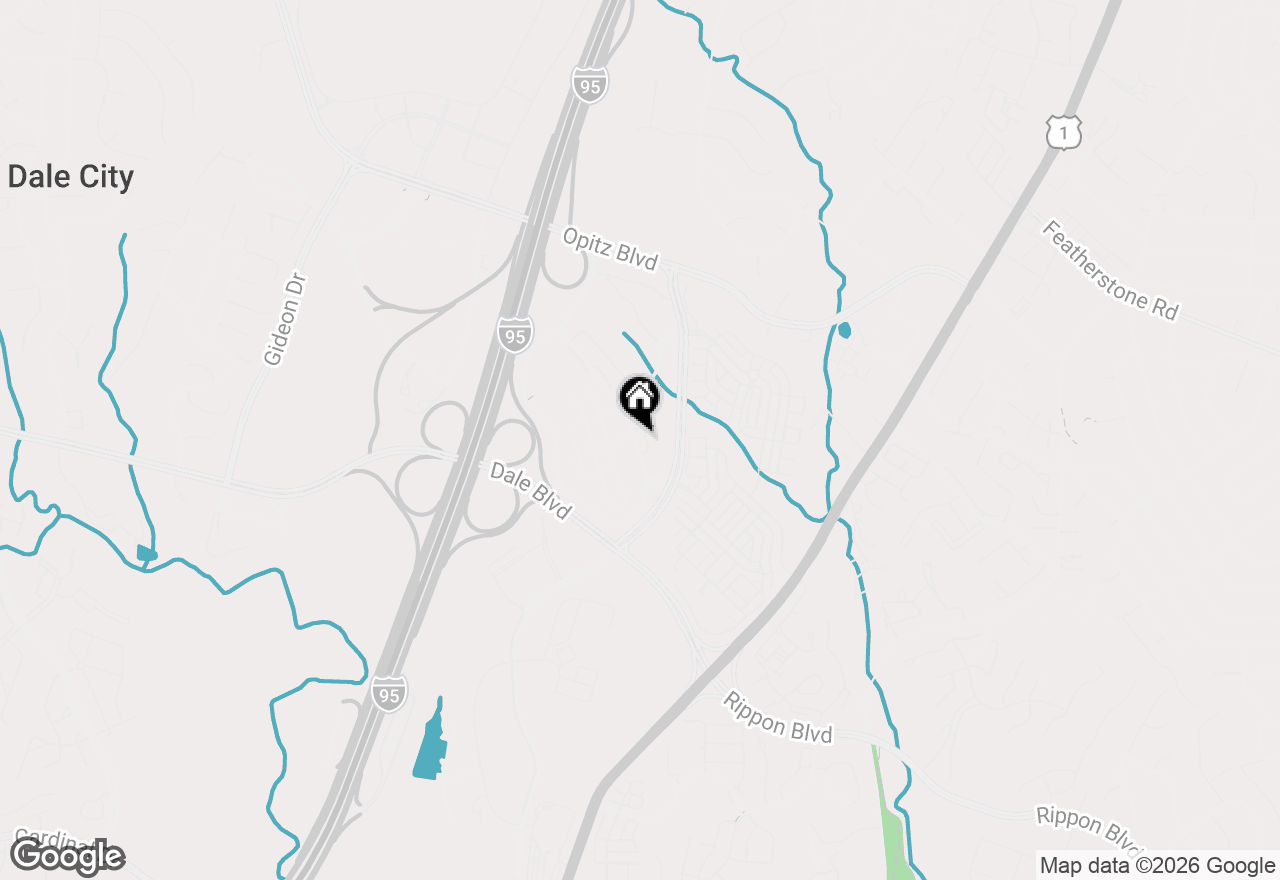 Map of 14967 River Walk Way, Woodbridge, VA 22191