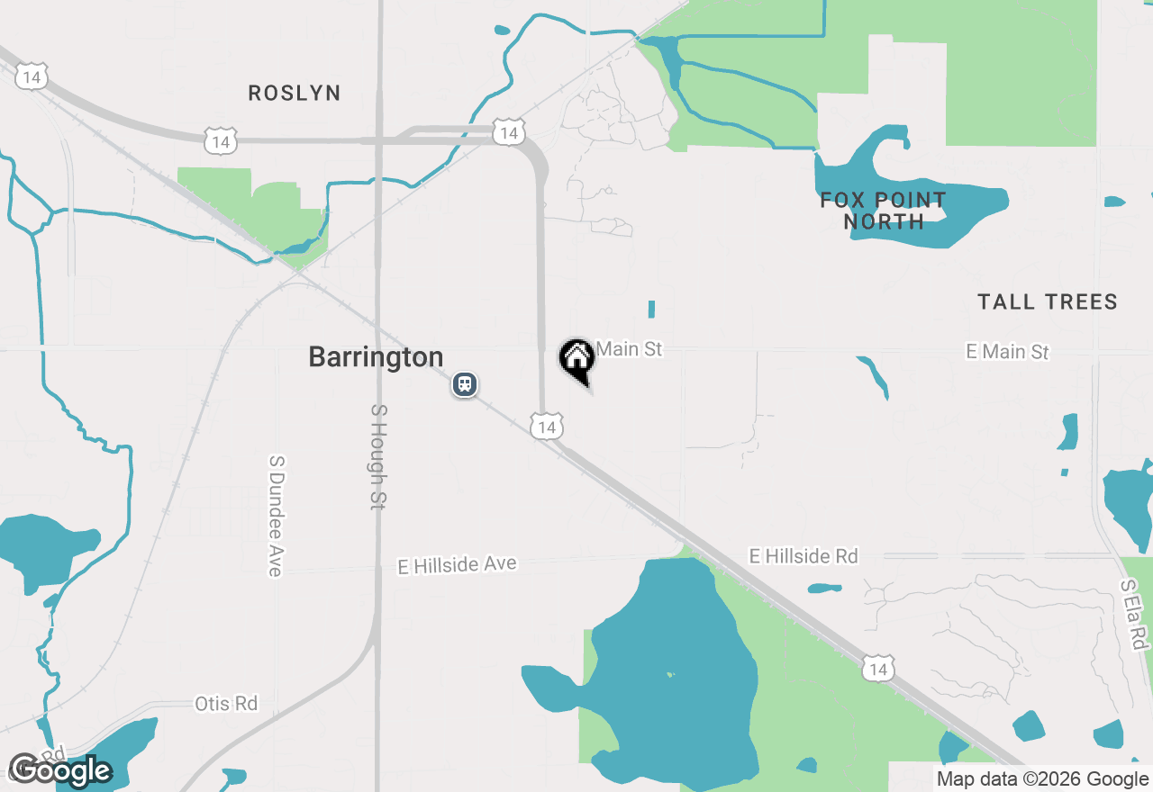 Map of 151 Walton Street, Barrington, IL 60010