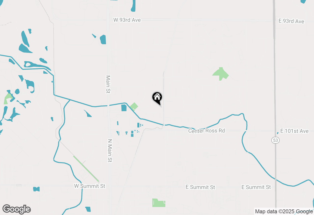 Map of 1835 W 99th Avenue, Crown Point, IN 46307