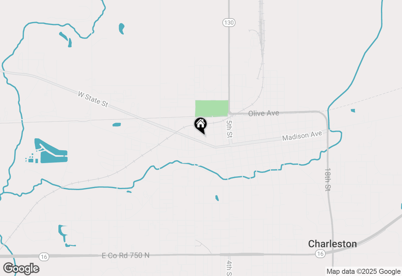 Map of 31 State Street, Charleston, IL 61920