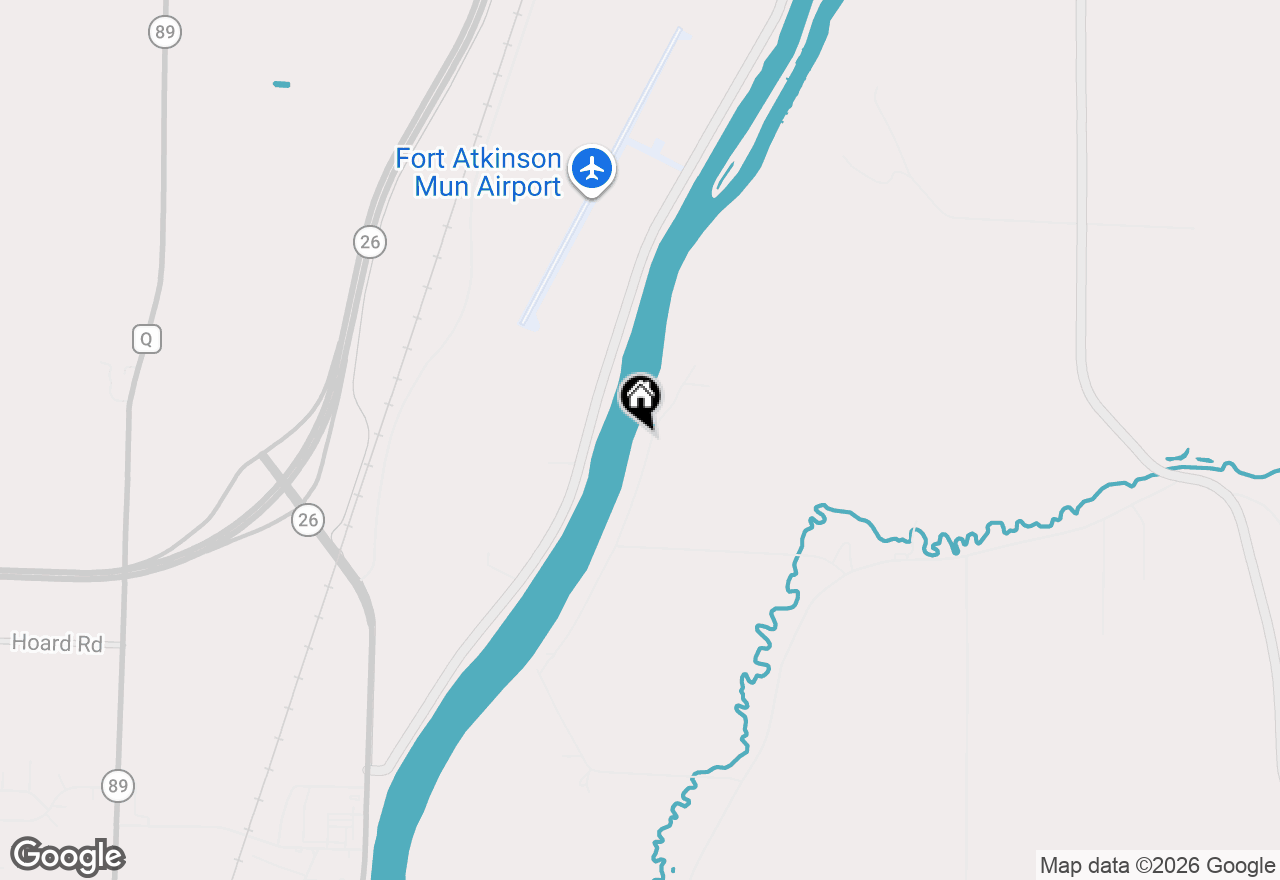 Map of N3139 Buena Vista Rd, Fort Atkinson, WI 53538