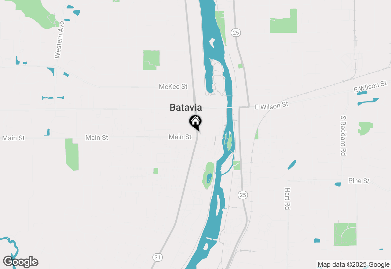 Map of 137 S Batavia Avenue #A, Batavia, IL 60510