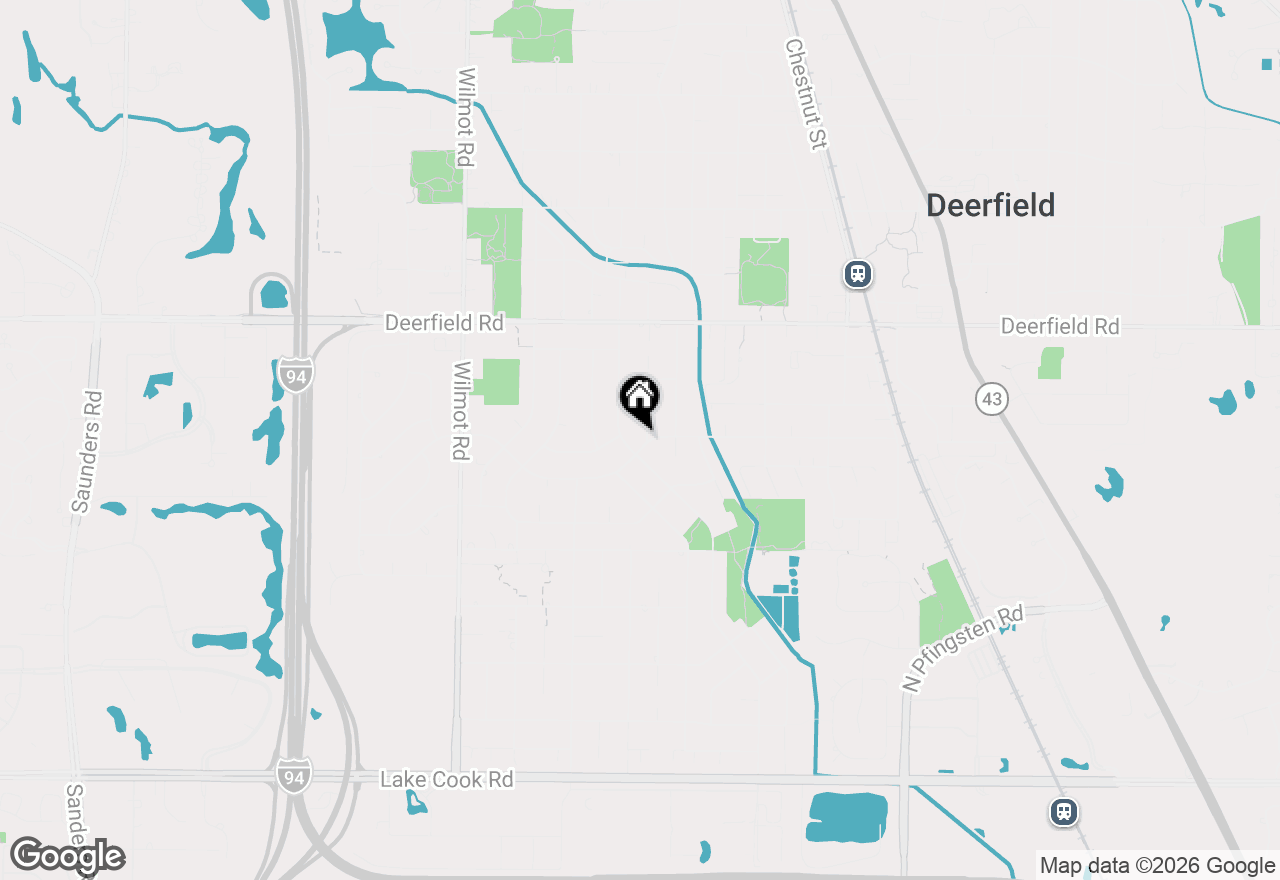 Map of 1230 Central Avenue, Deerfield, IL 60015