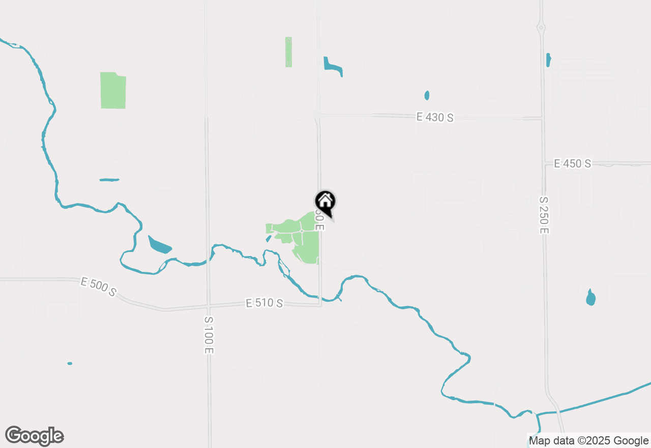 Map of 1555 Sandstone Court W, Lafayette, IN 47909