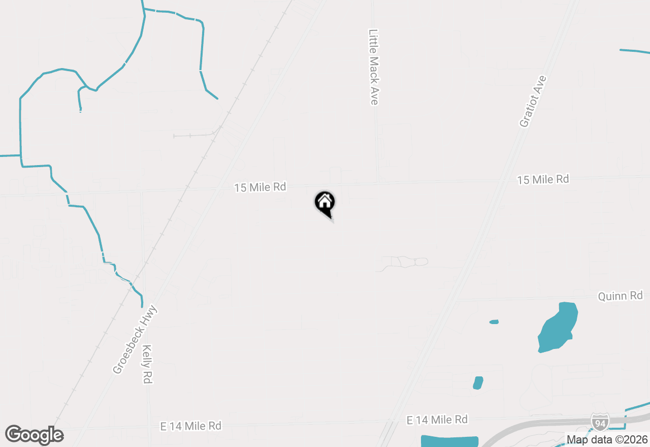 Map of 20190 Vermander Avenue, Clinton Township, MI 48035