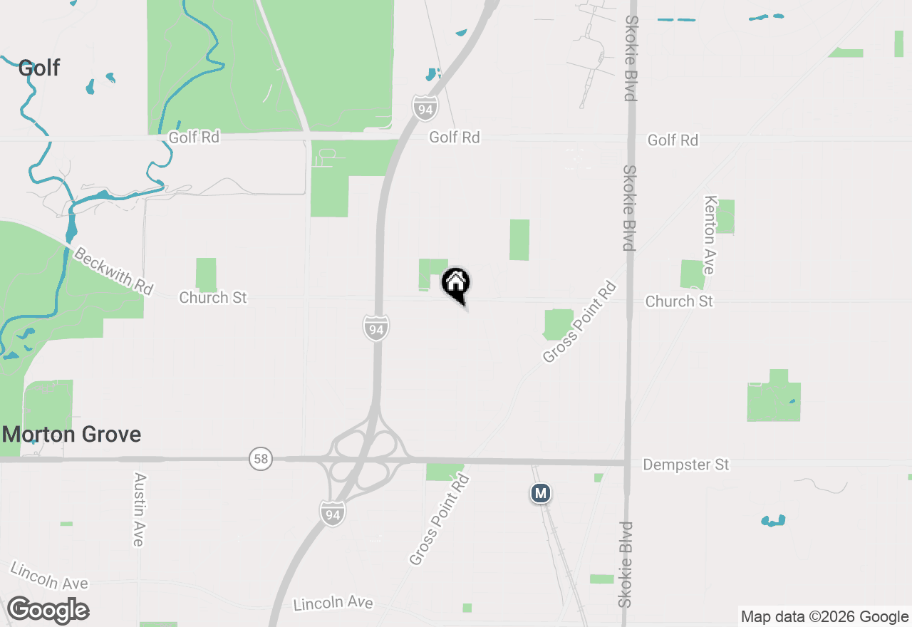 Map of 5216 Arcadia Avenue, Skokie, IL 60077