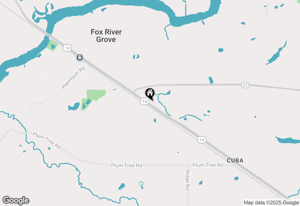 Map of 912 Northwest Highway #102, Fox River Grove, IL 60021