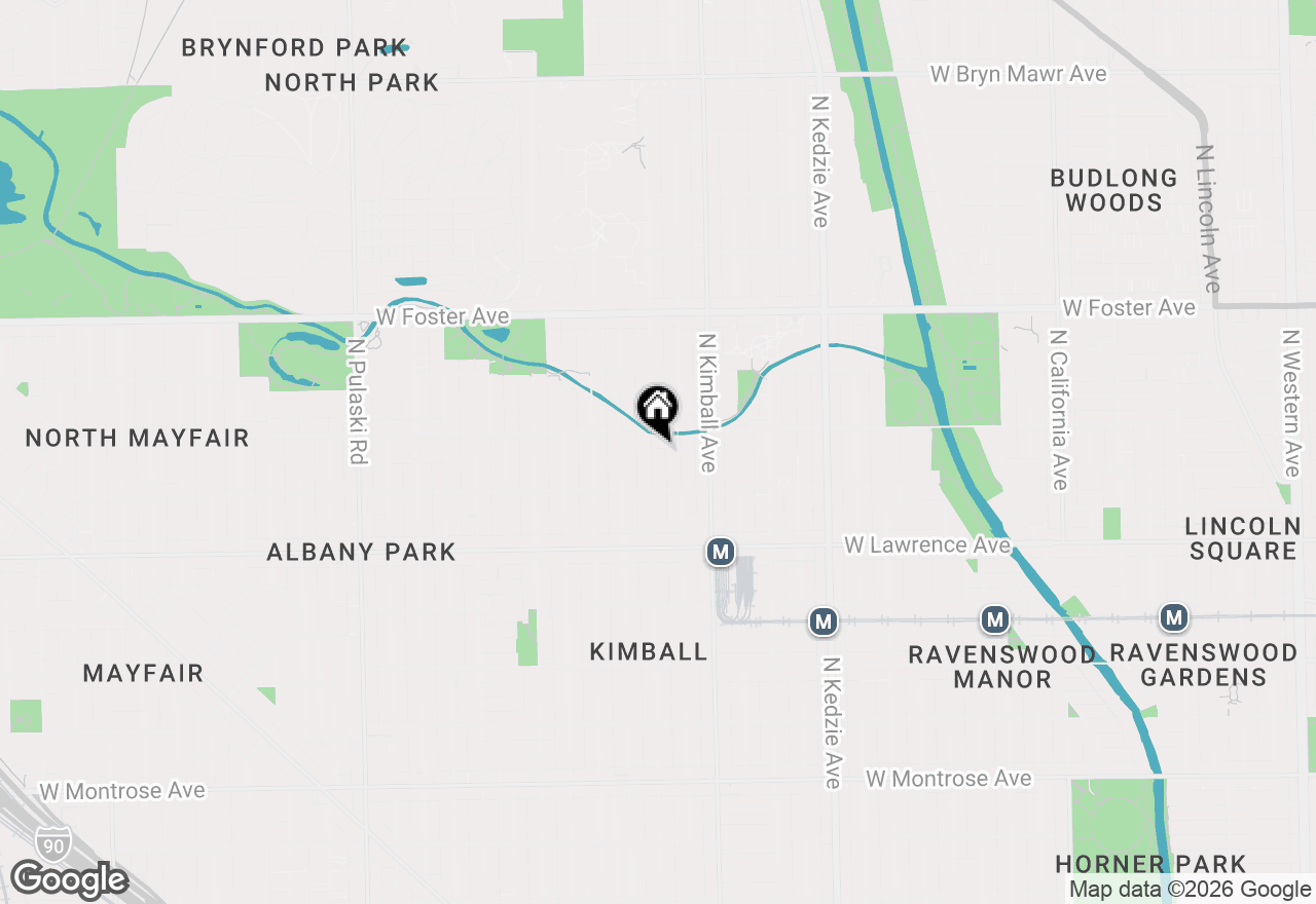 Map of 4939 N St. Louis Avenue #3N, Chicago, IL 60625