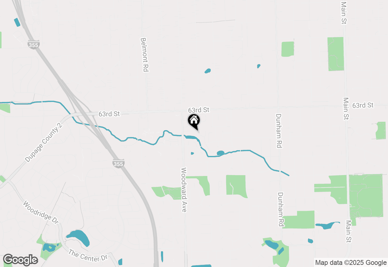 Map of 1929 Loomes Avenue, Downers Grove, IL 60516