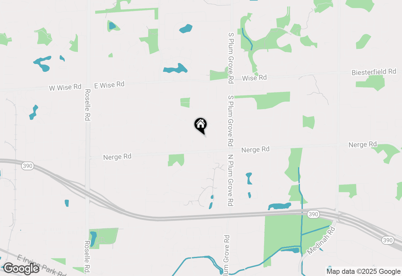 Map of 1508 Greenbriar Lane, Schaumburg, IL 60193