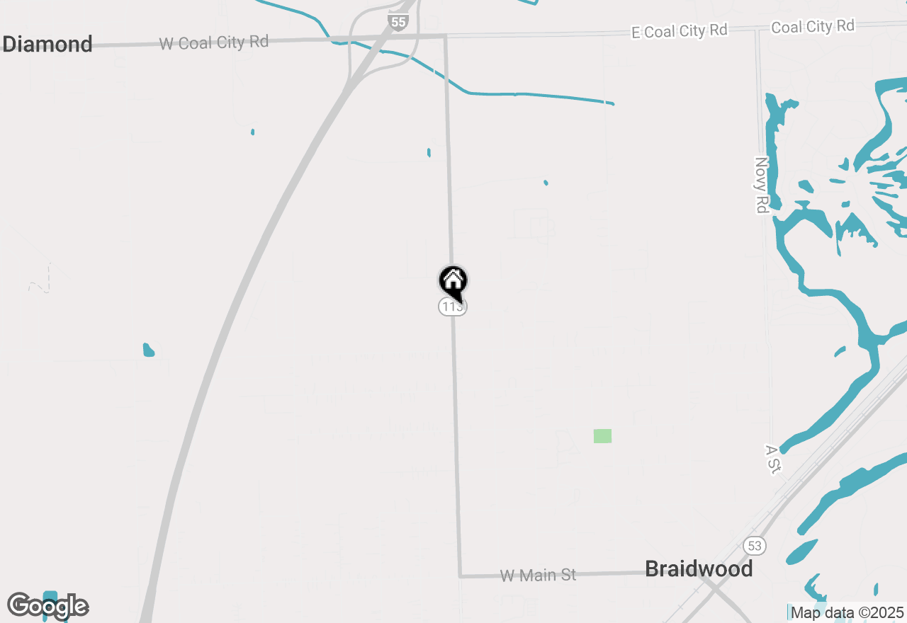 Map of 0000 N Division Street, Braidwood, IL 60408