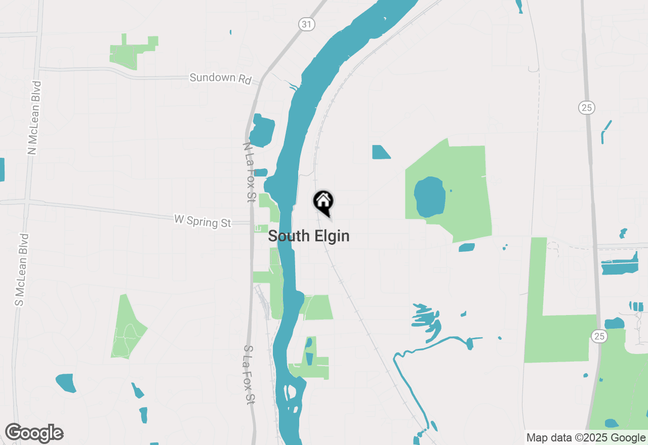 Map of 85 Woodbury Street, South Elgin, IL 60177