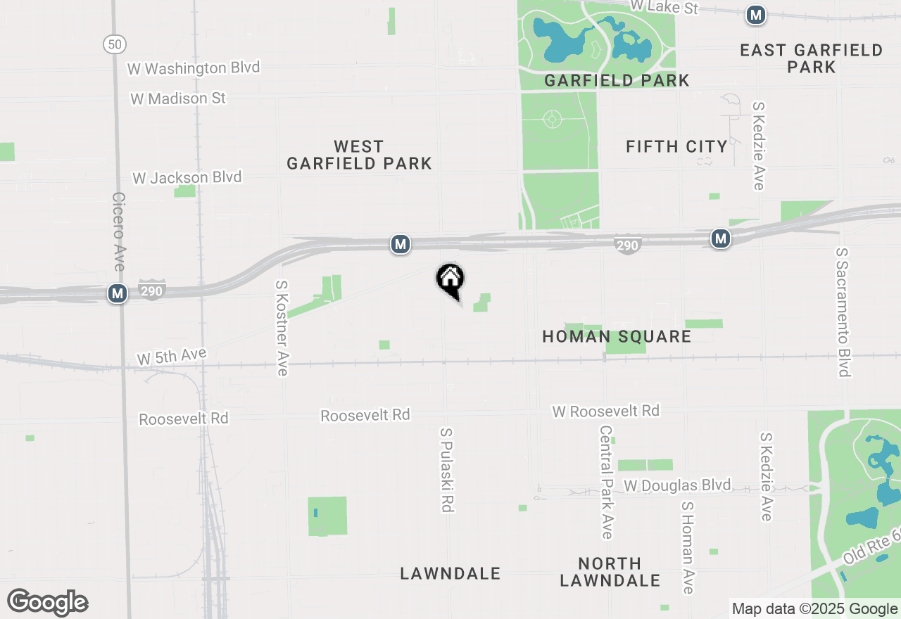 Map of 3950 W Polk Street, Chicago, IL 60624