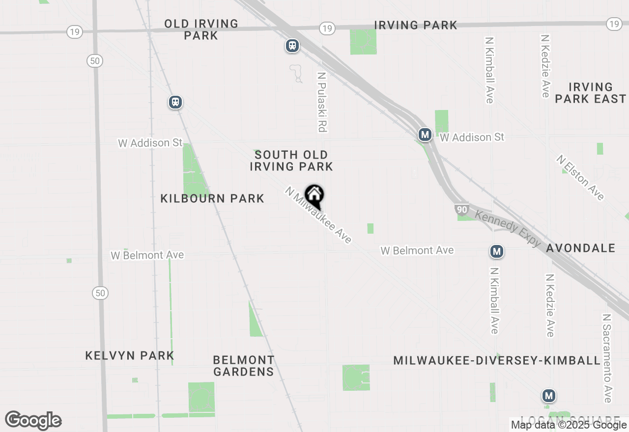 Map of 3330-3332 N Milwaukee Avenue, Chicago, IL 60641