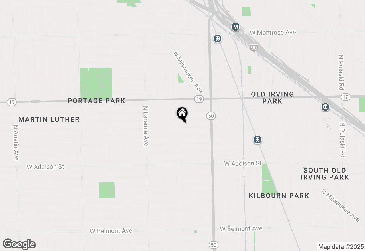 Map of 4945 W Berenice Avenue, Chicago, IL 60641