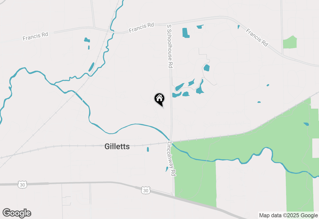 Map of 1910 Ashington Court, New Lenox, IL 60451