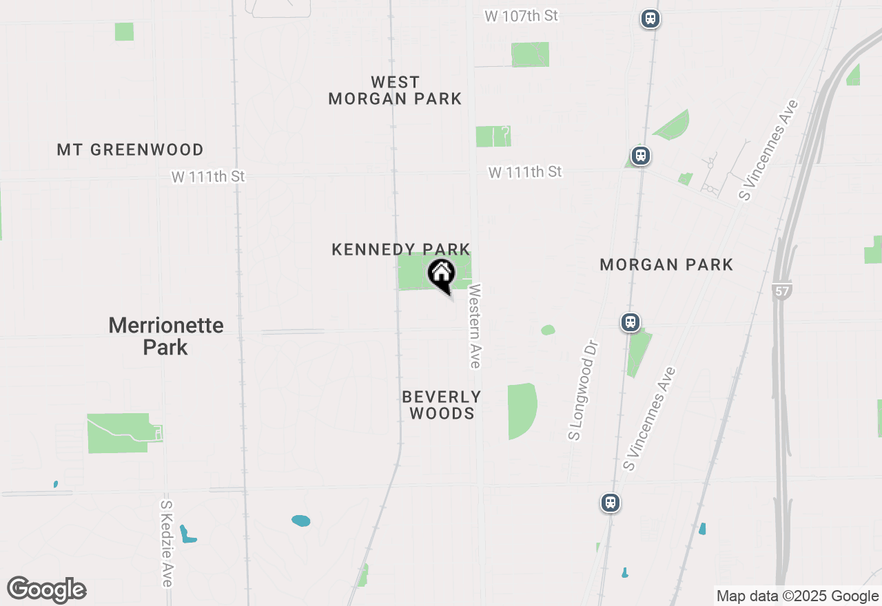 Map of 11419 S Campbell Avenue, Chicago, IL 60655