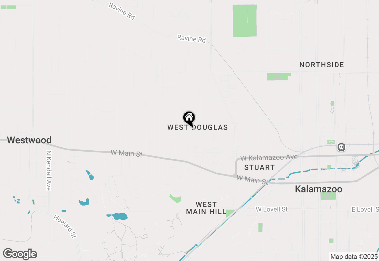 Map of 1437 W North Street, Kalamazoo, MI 49006