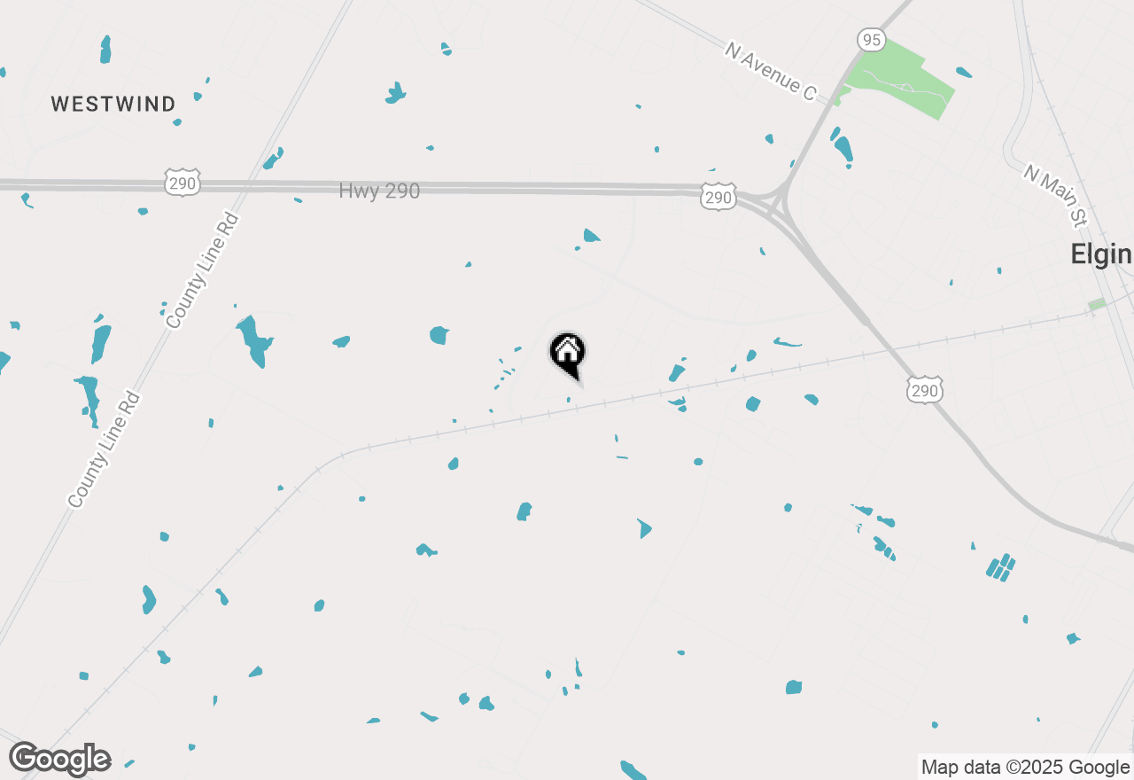 Map of 318 Schuylerville Dr, Elgin, TX 78621