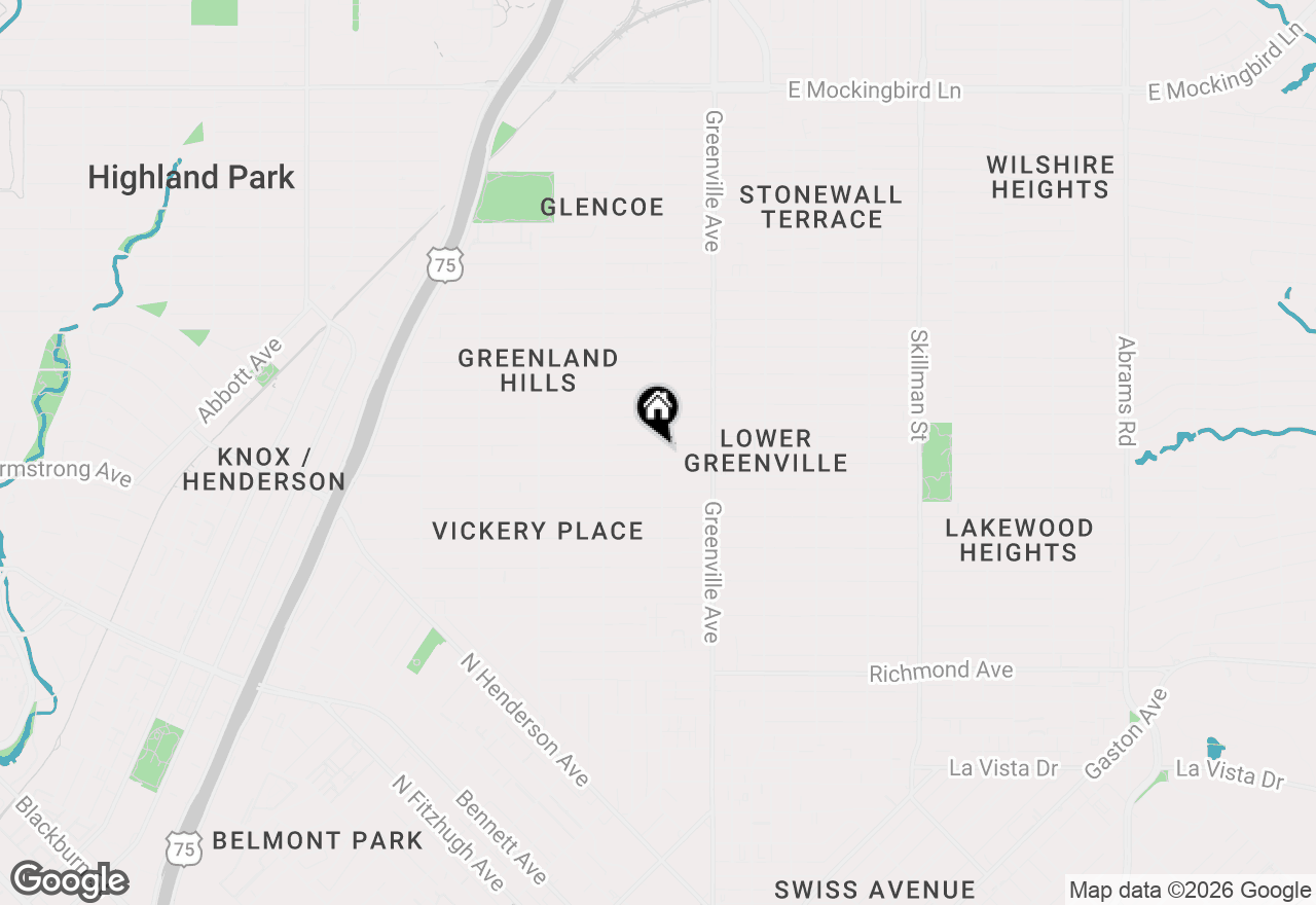 Map of 5555 Goodwin Avenue, Dallas, TX 75206