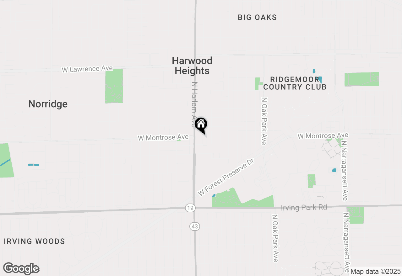 Map of 4330 N Neva Avenue #202, Norridge, IL 60706