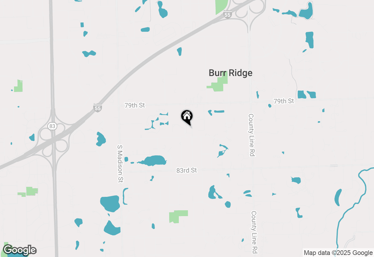 Map of 8082 S Garfield Avenue #6-2, Burr Ridge, IL 60527