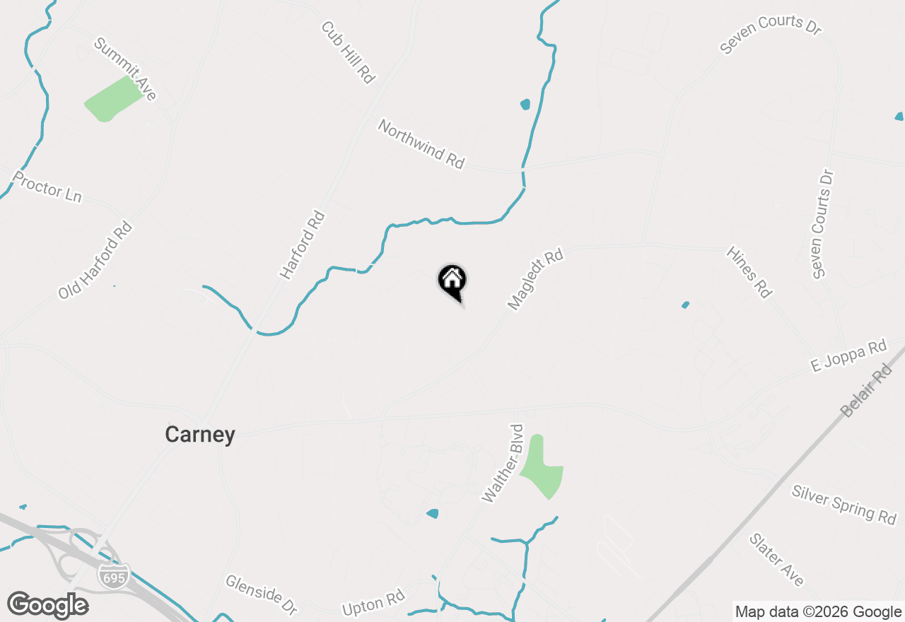 Map of 9911 Britinay Lane, Baltimore, MD 21234